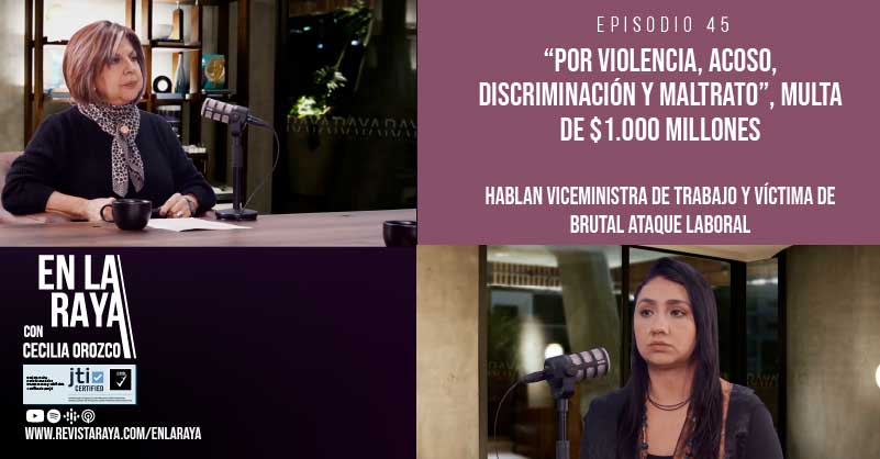 “Por violencia, acoso, discriminación y maltrato”, multa de $1.000 millones