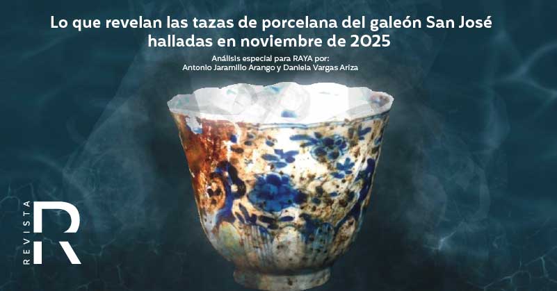 Lo que revelan las tazas de porcelana del galeón San José halladas en noviembre de 2025 