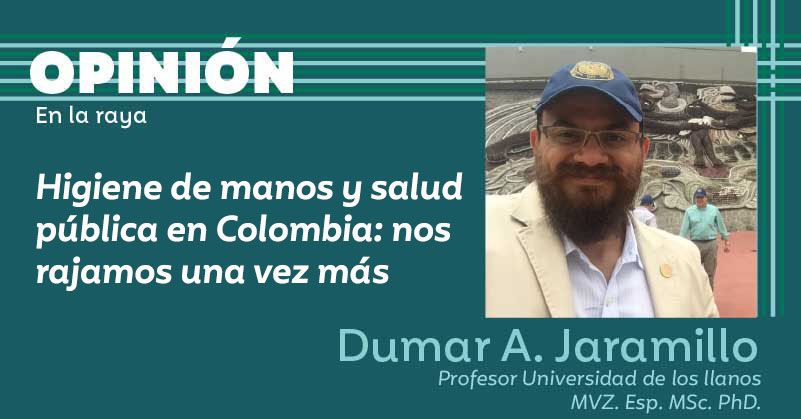 Higiene de manos y salud pública en Colombia: nos rajamos una vez más