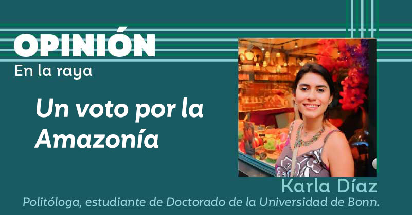 Un voto por la Amazonía