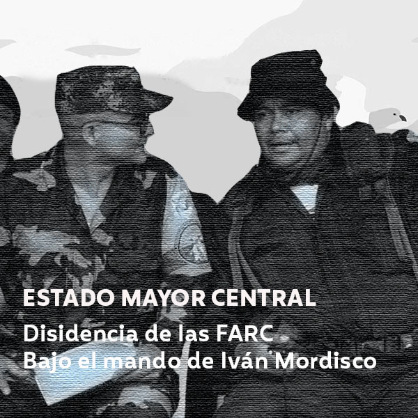 Disidencias bajo el mando de Iván Mordisco