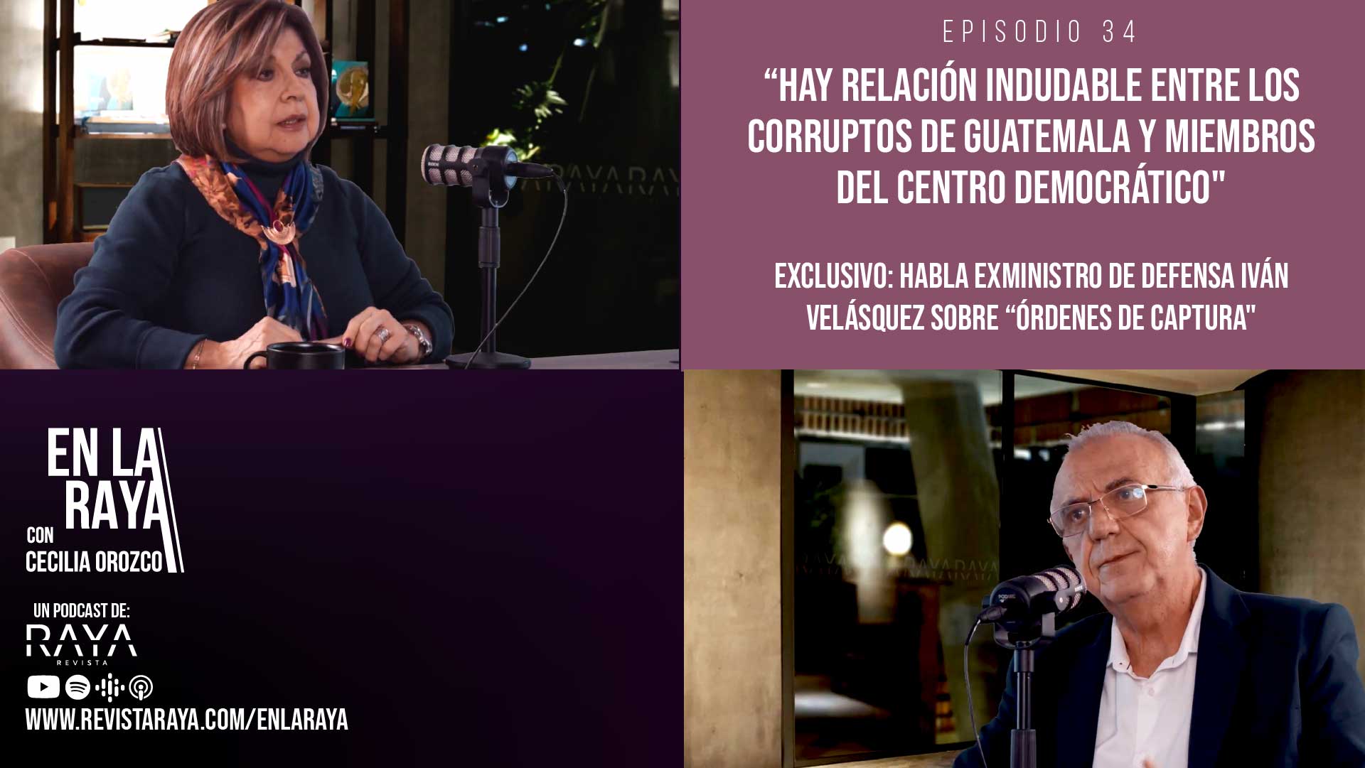 “Hay relación indudable entre los corruptos de Guatemala y miembros del Centro Democrático"