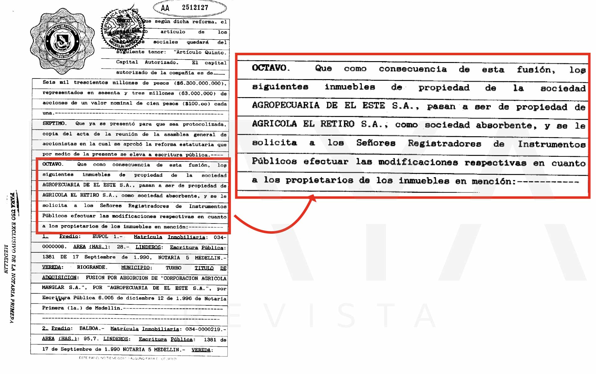 facsimil chiquita 6