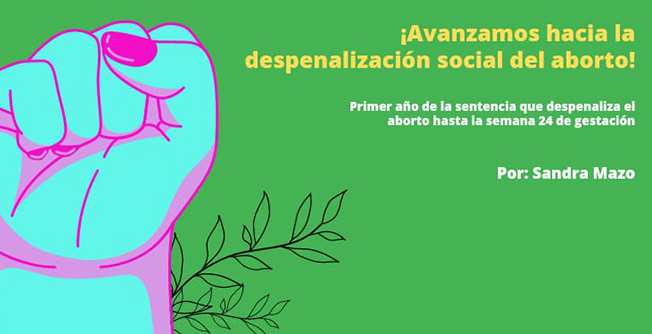 ¡Avanzamos hacia la despenalización social del aborto!