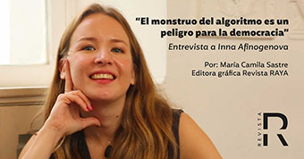 "El monstruo del algoritmo es un peligro para la democracia", Inna Afinogenova