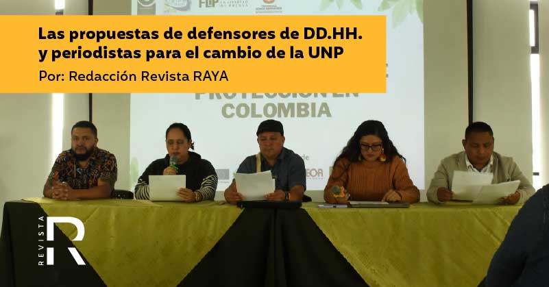 Las propuestas de defensores de DD.HH. y periodistas para el cambio de la UNP